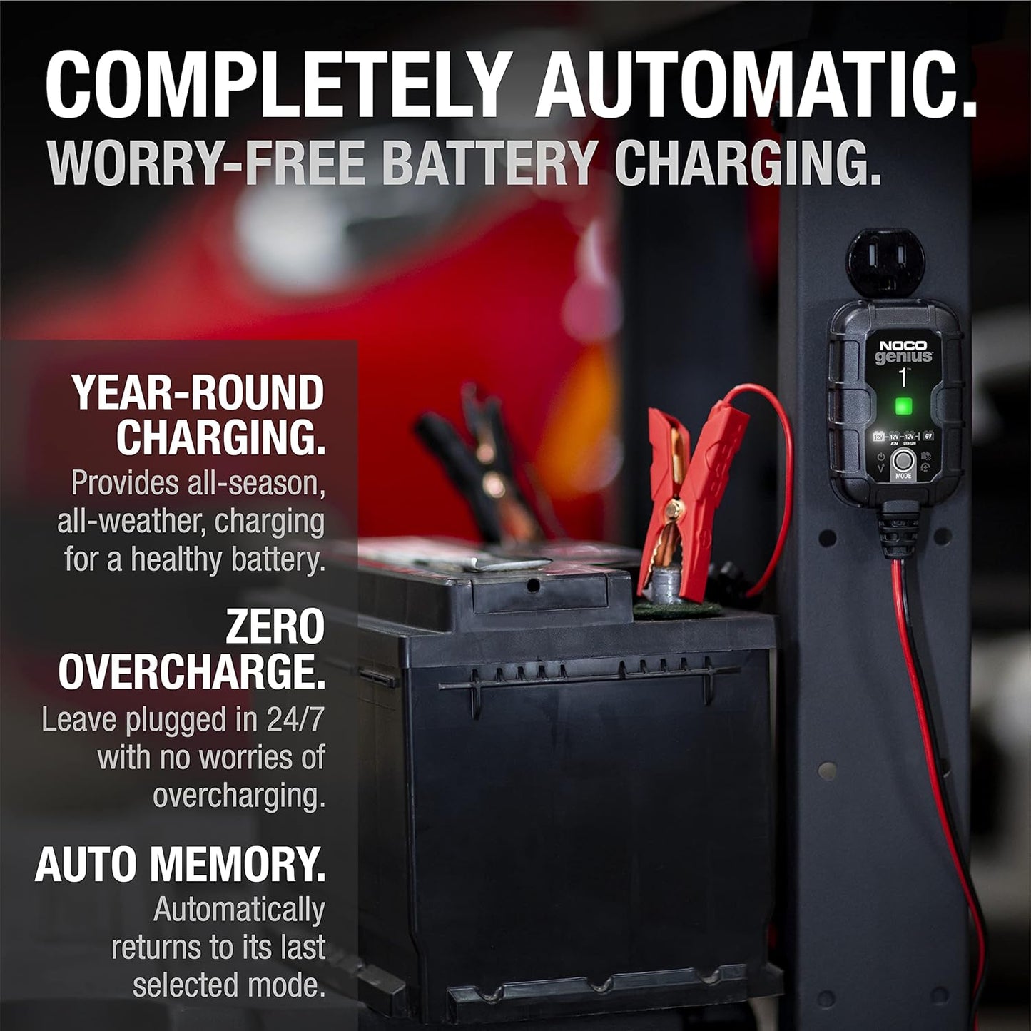 Never Face a Dead Battery Again—Charge, Maintain, and Repair