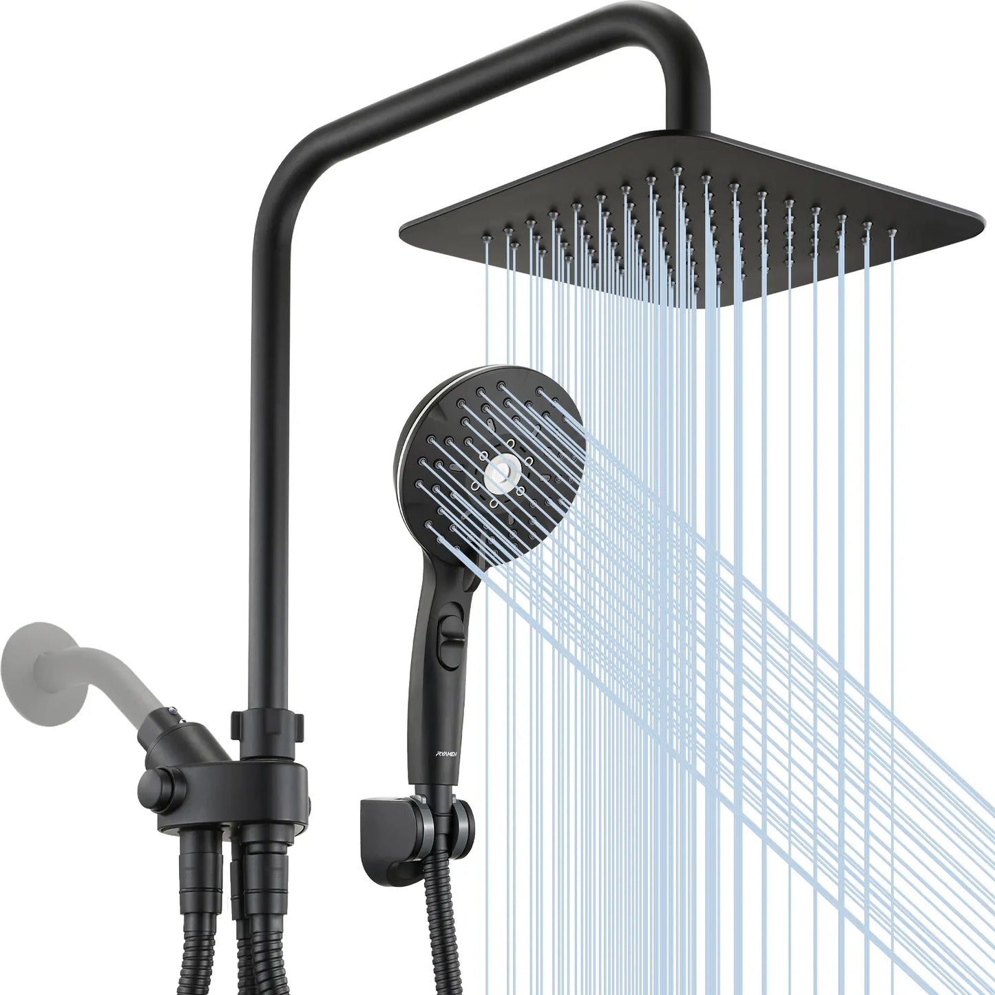 Ryamen Dual Shower Head