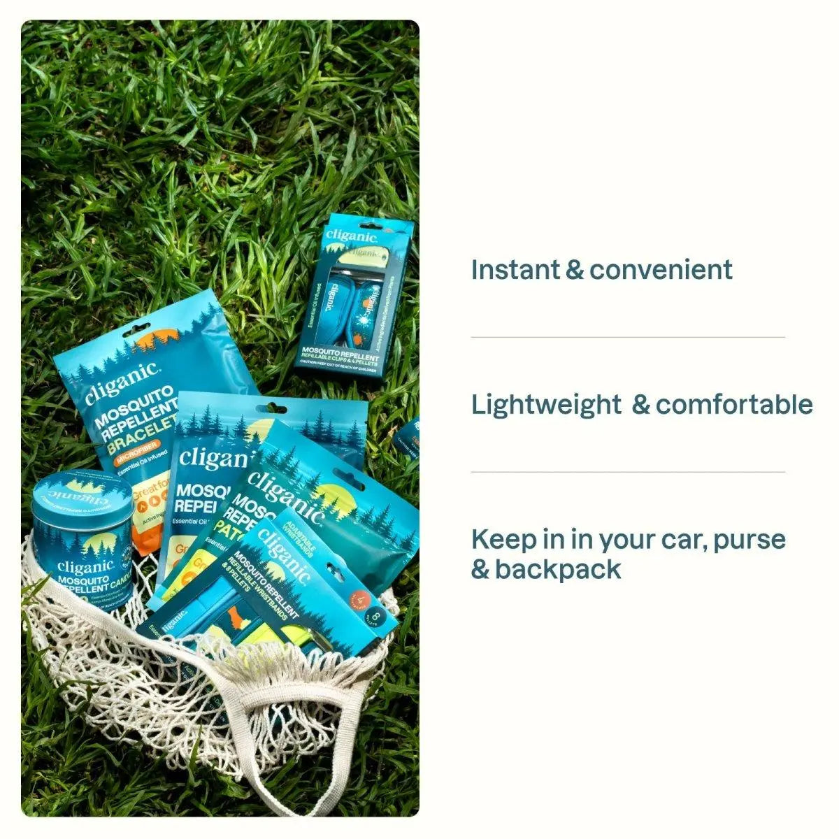 Cliganic Mosquito Repellent Patches