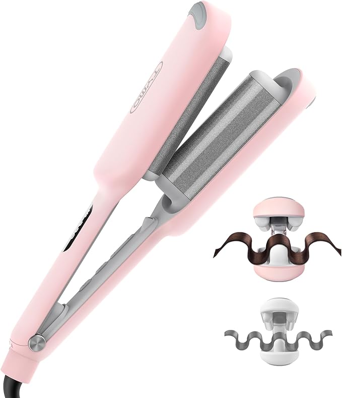 TYMO ROVY 1.25-Inch Beach Waves Curling Wand