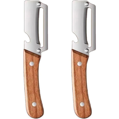 Peel, Open, Repeat: The Ultimate 2-in-1 Stainless Steel Peeler