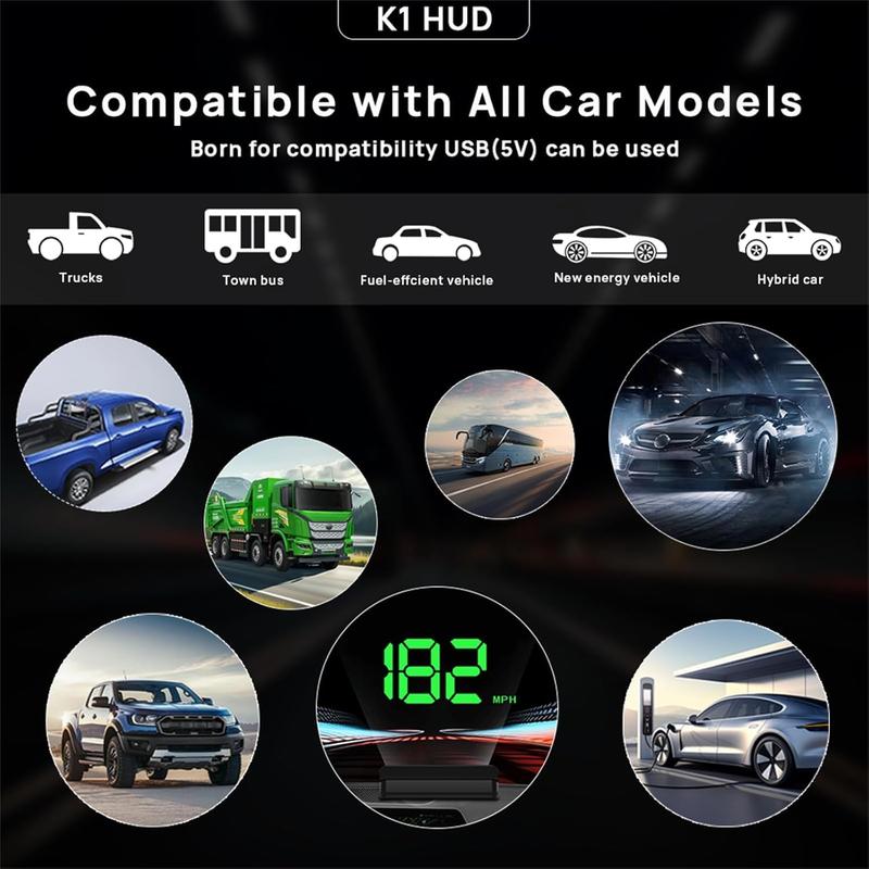 Universal GPS Car Head-Up Display