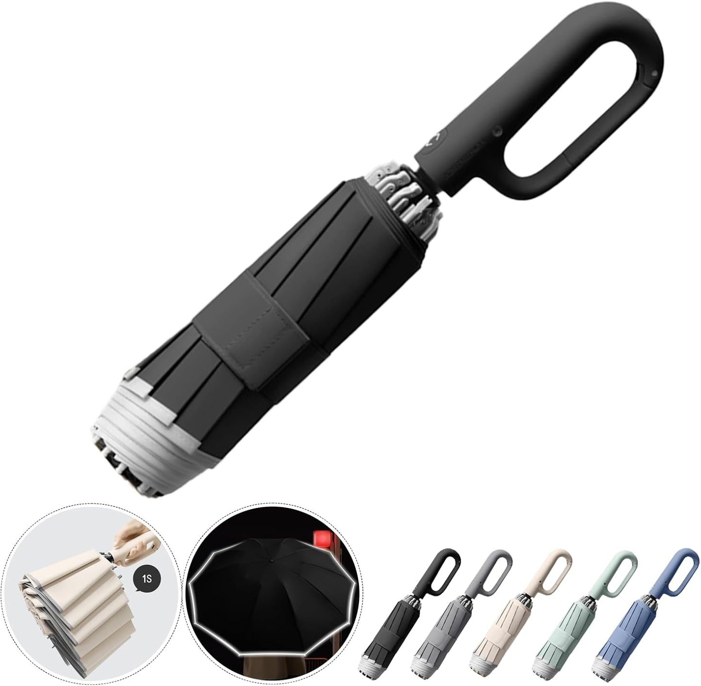 Stay Bone-Dry from Car to Door with the Ultimate Inverted Umbrella