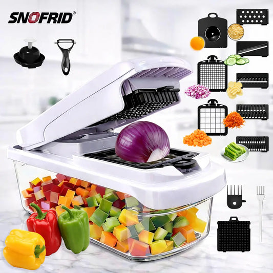Master Your Prep: The Ultimate 15-in-1 Pro Vegetable Chopper