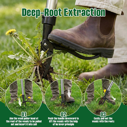 Eliminate Weeds in Seconds Without Bending or Kneeling