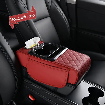 Drive Without Pain, Organize Without Mess: 4-in-1 Luxury Armrest Console