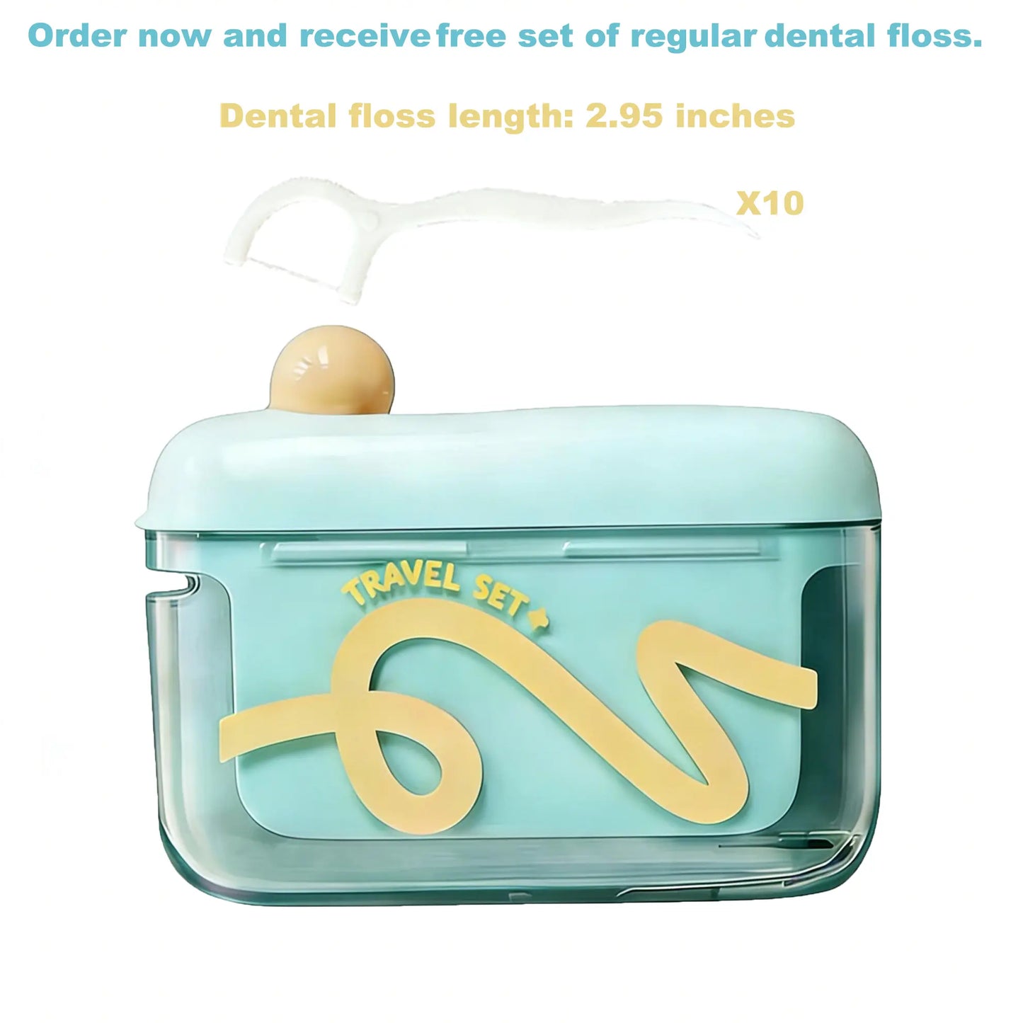Auto Pop-Up Toothpick Case