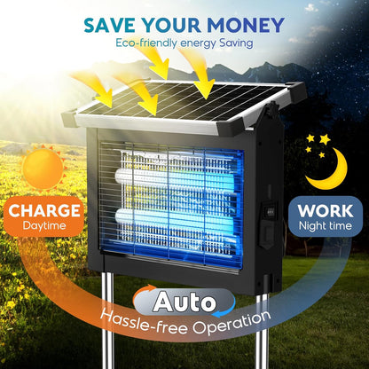 Reclaim Your Night With 4200V Of Instant Mosquito Defense