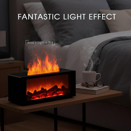 Elevate Your Space With The Cozy Glow Of A Safe, Mist-Powered Fireplace