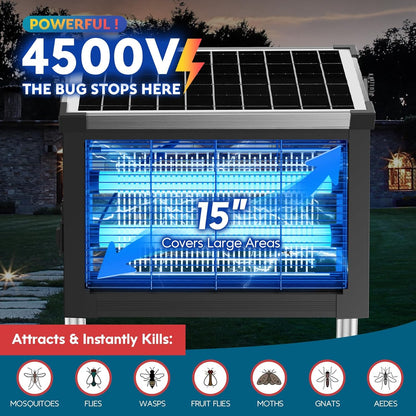 Reclaim Your Night With 4200V Of Instant Mosquito Defense