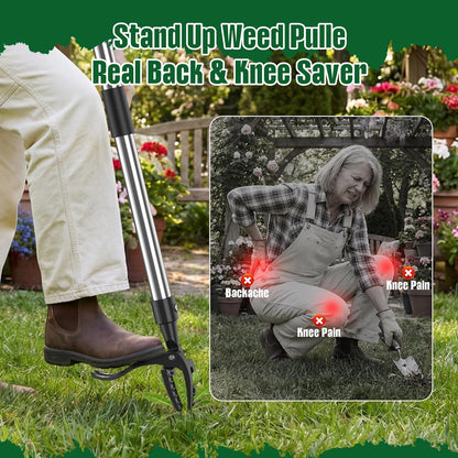 Eliminate Weeds in Seconds Without Bending or Kneeling