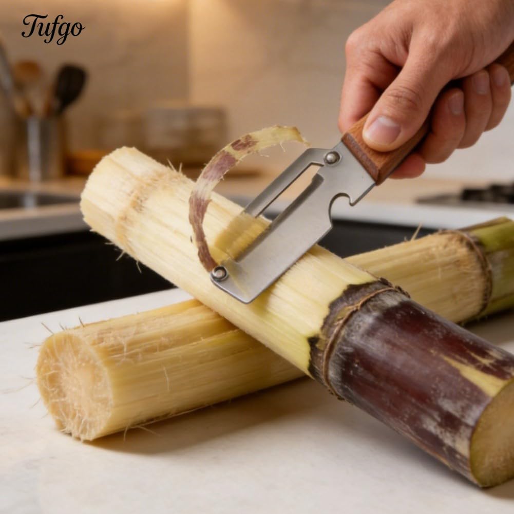 Peel, Open, Repeat: The Ultimate 2-in-1 Stainless Steel Peeler
