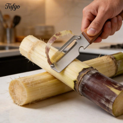 Peel, Open, Repeat: The Ultimate 2-in-1 Stainless Steel Peeler