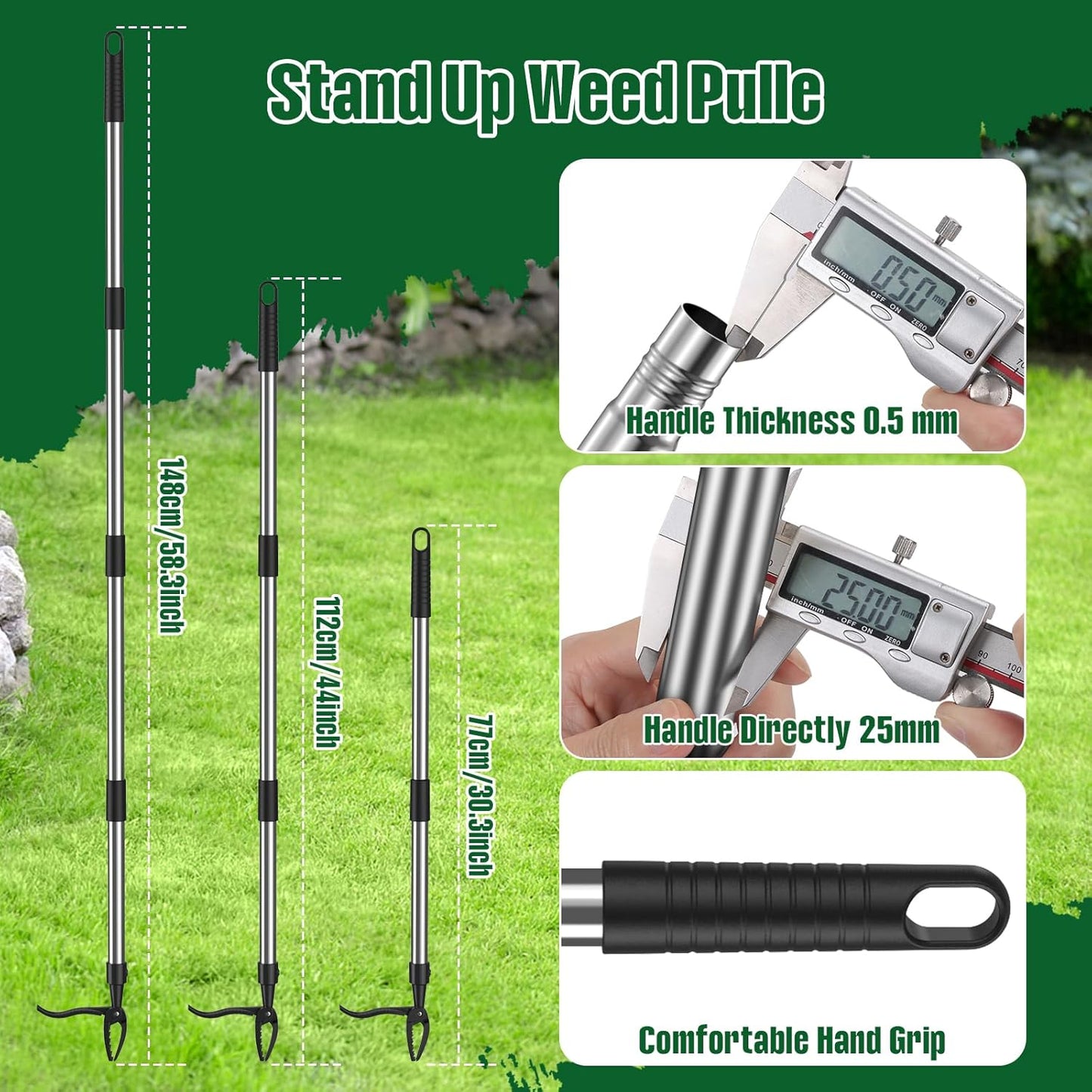 Eliminate Weeds in Seconds Without Bending or Kneeling