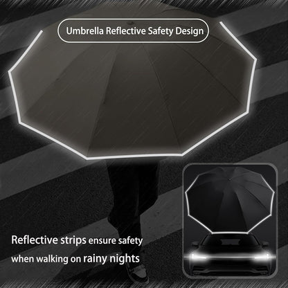 Stay Bone-Dry from Car to Door with the Ultimate Inverted Umbrella