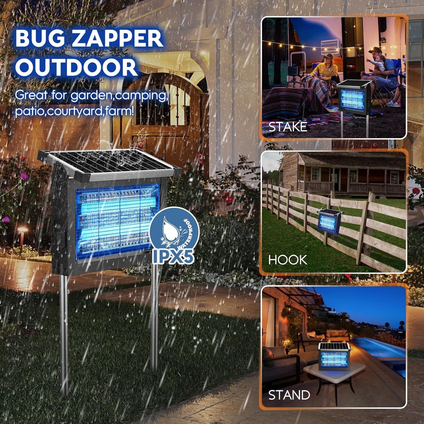 Reclaim Your Night With 4200V Of Instant Mosquito Defense