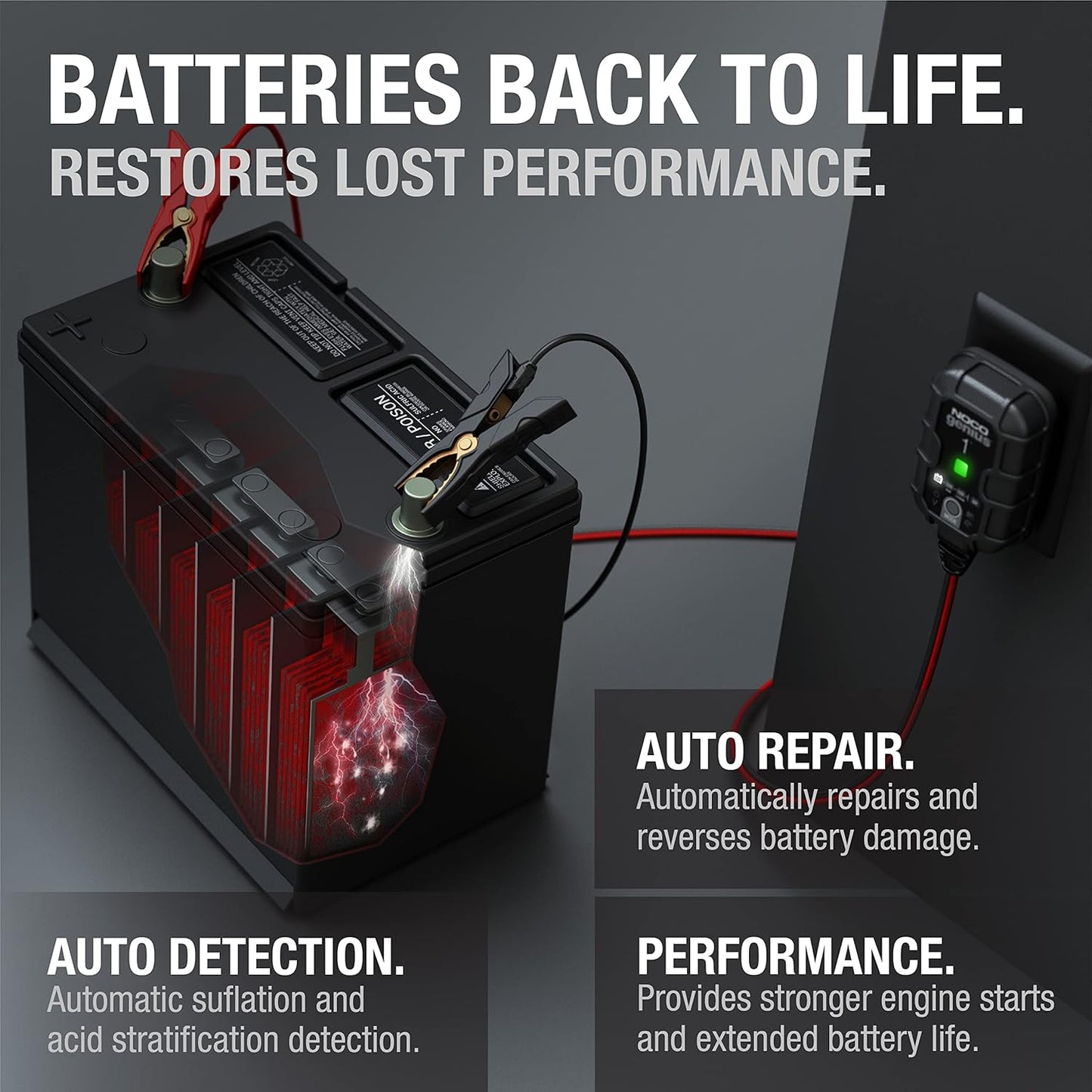 Never Face a Dead Battery Again—Charge, Maintain, and Repair