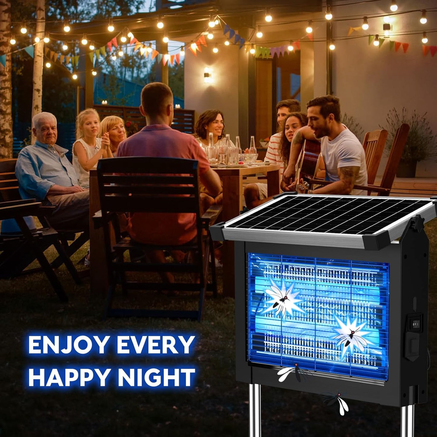 Reclaim Your Night With 4200V Of Instant Mosquito Defense