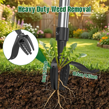 Eliminate Weeds in Seconds Without Bending or Kneeling