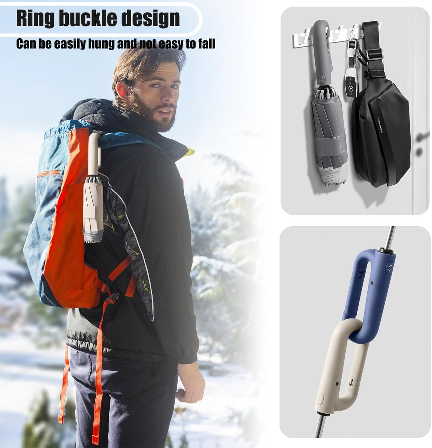 Stay Bone-Dry from Car to Door with the Ultimate Inverted Umbrella