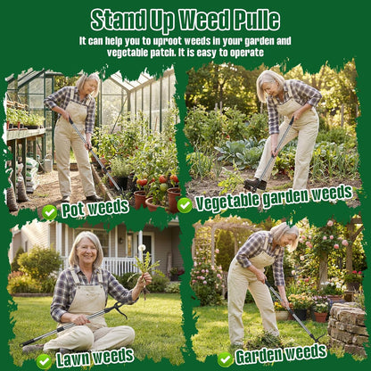 Eliminate Weeds in Seconds Without Bending or Kneeling