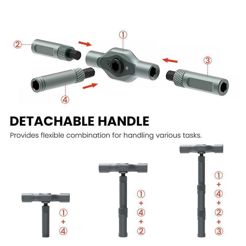 24-in-1 Transforming Ratchet Wrench & Screwdriver Set