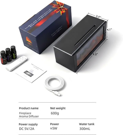 Elevate Your Space With The Cozy Glow Of A Safe, Mist-Powered Fireplace
