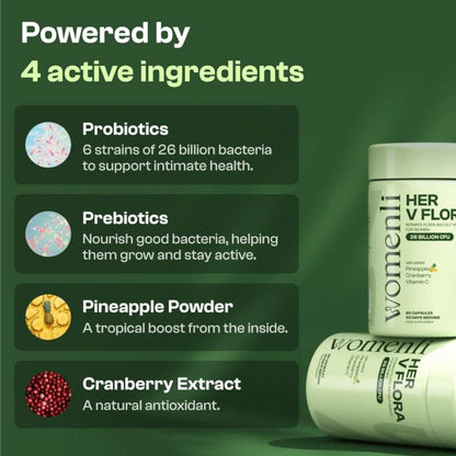 Natural Women’s Prebiotics & Probiotics with Cranberry & Pineapple