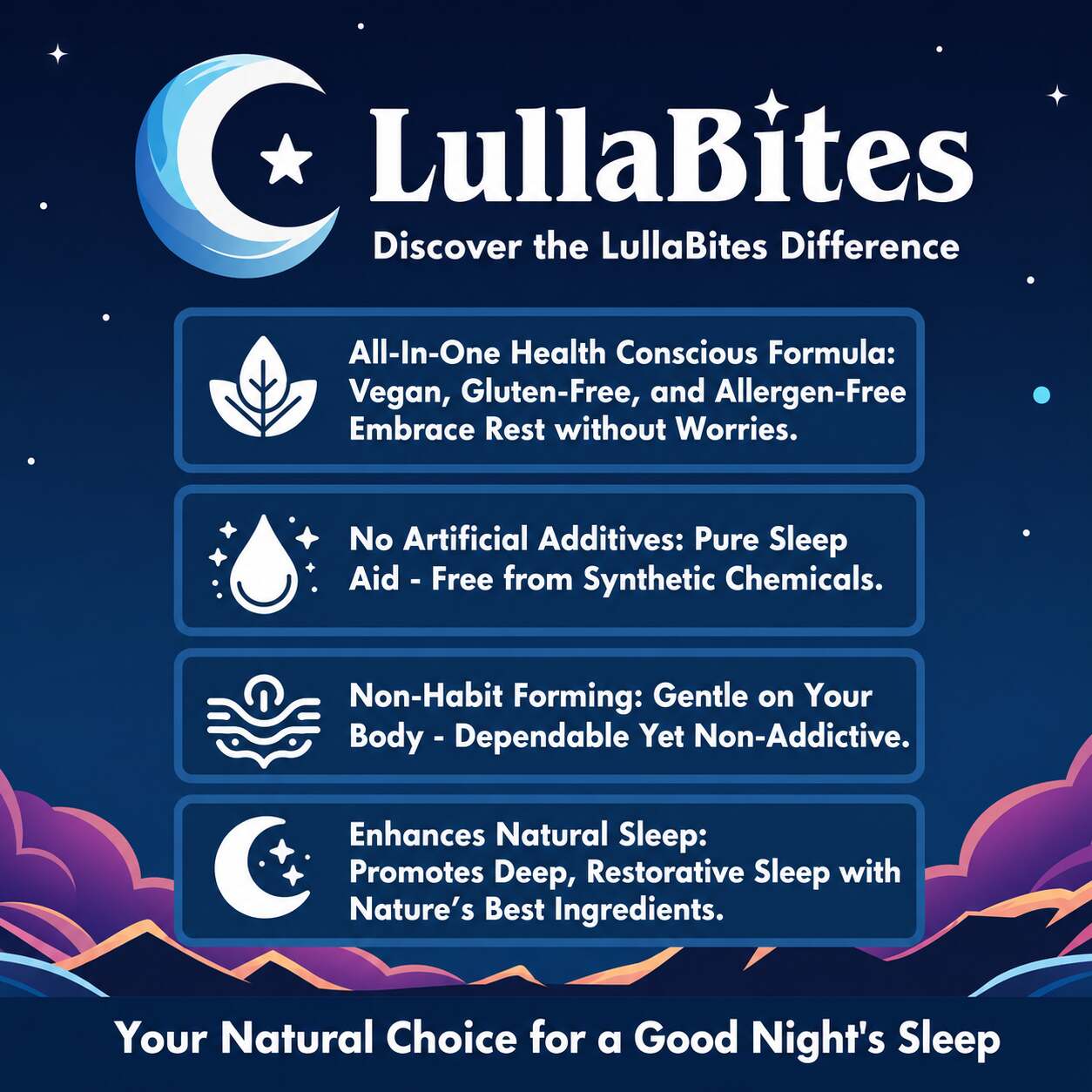 Restful Nights, Naturally: Delicious Gummies for Deeper, Faster Sleep