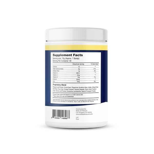 Overnight Flush & Belly Bloat Relief Pineapple Detox Powder