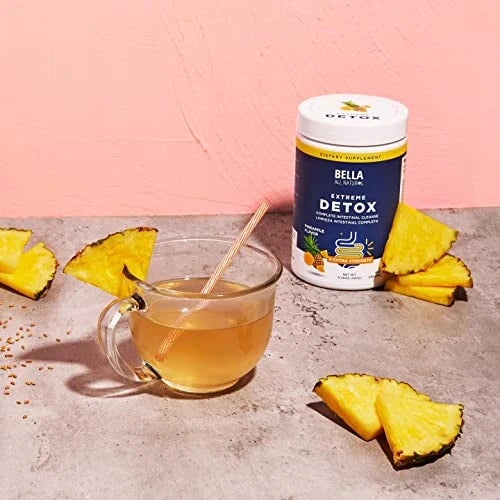 Overnight Flush & Belly Bloat Relief Pineapple Detox Powder