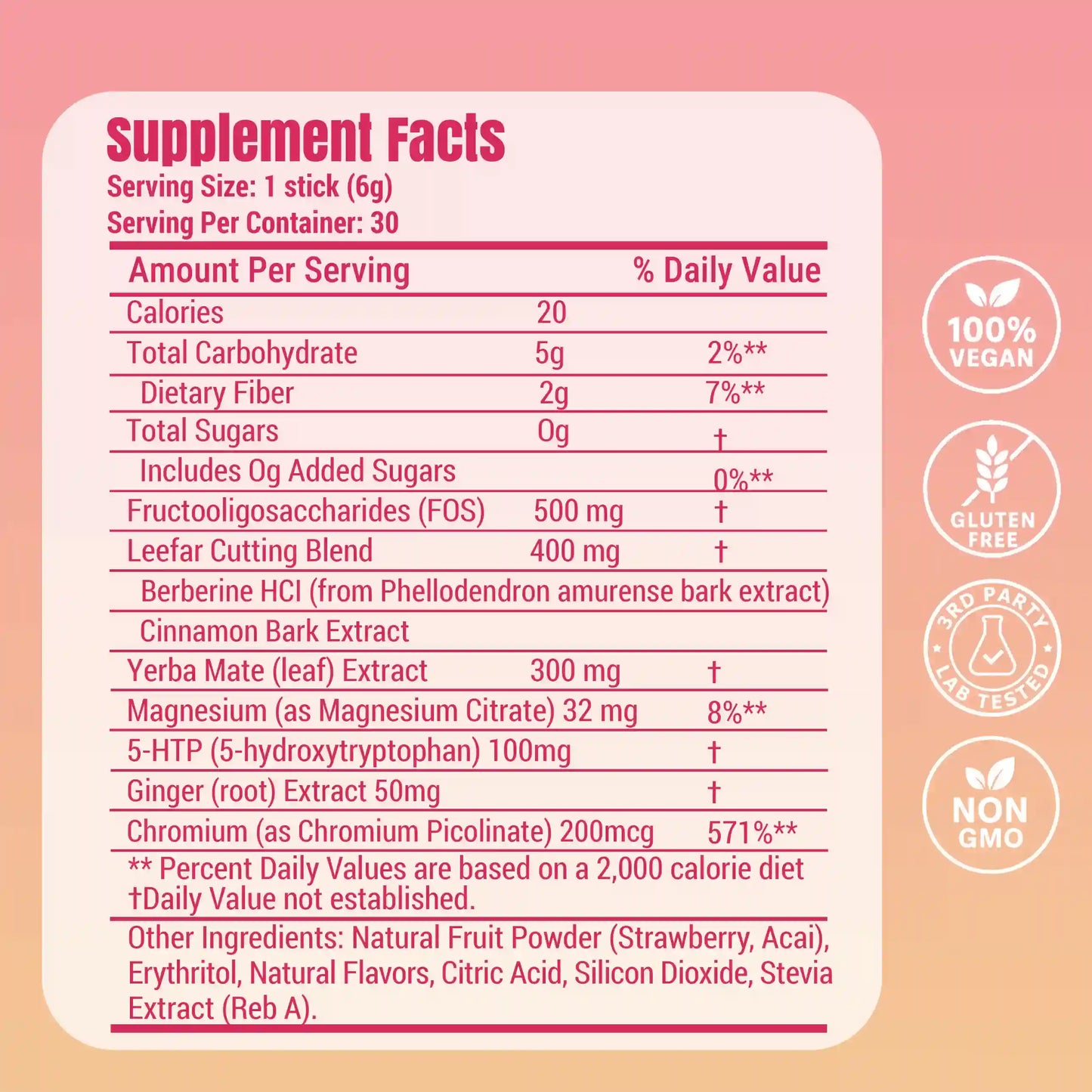 Activate Natural GLP-1 & Crush Cravings Daily Drink Mix