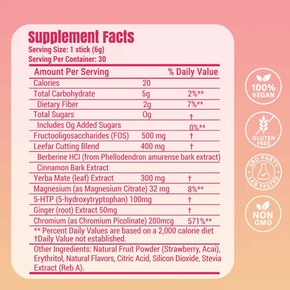 Activate Natural GLP-1 & Crush Cravings Daily Drink Mix