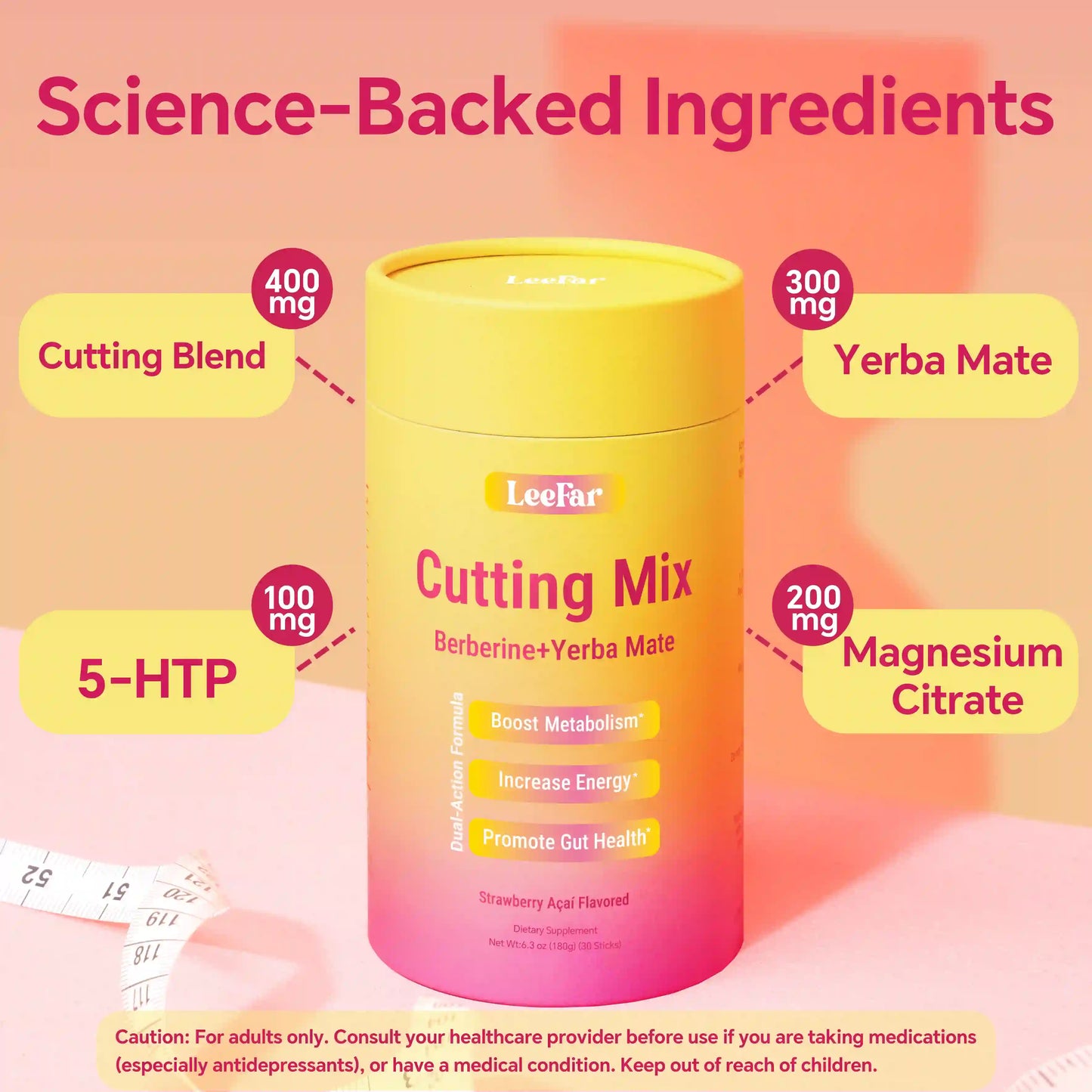 Activate Natural GLP-1 & Crush Cravings Daily Drink Mix