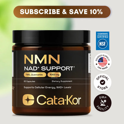 Ultimate Cellular Defiance: 4-in-1 NAD+ Boosting NMN Supplement