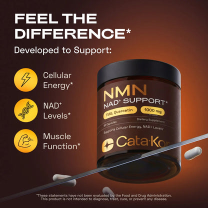 Ultimate Cellular Defiance: 4-in-1 NAD+ Boosting NMN Supplement