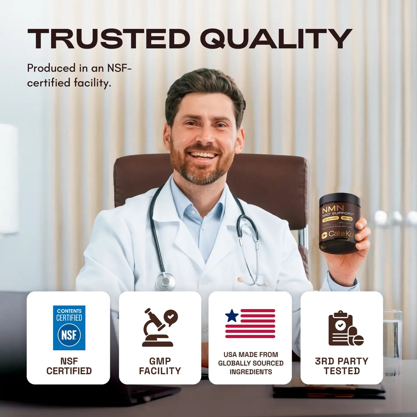 Ultimate Cellular Defiance: 4-in-1 NAD+ Boosting NMN Supplement