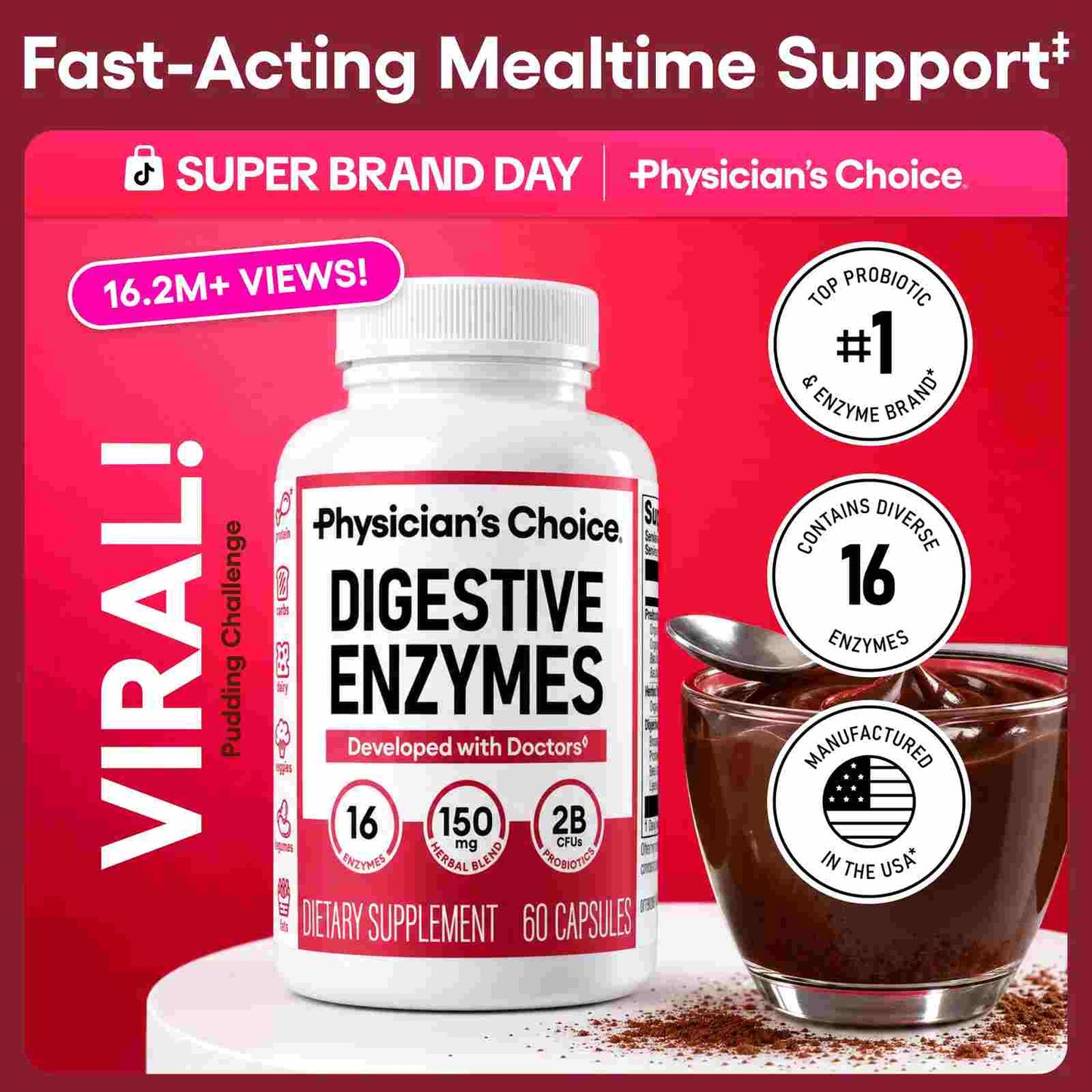 Say Goodbye to Bloating with Advanced Multi-Enzyme Digestive Support