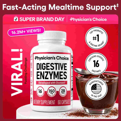 Say Goodbye to Bloating with Advanced Multi-Enzyme Digestive Support