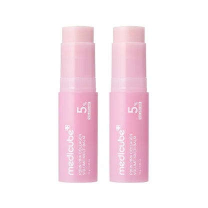 PDRN Pink Collagen Multi-Balm Stick: Instant Glow & Deep Wrinkle Bounce