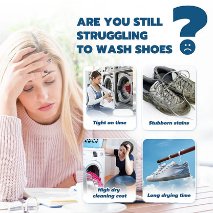 Say Goodbye to Dirty Shoes: The Ultimate Water-Free Instant Sneaker Cleaner!