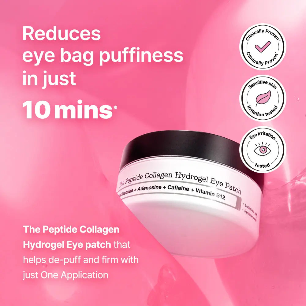 Collagen Peptide Eye Patches: Dark Circle & Wrinkle Eraser