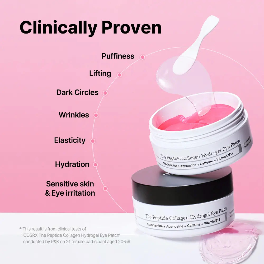 Collagen Peptide Eye Patches: Dark Circle & Wrinkle Eraser