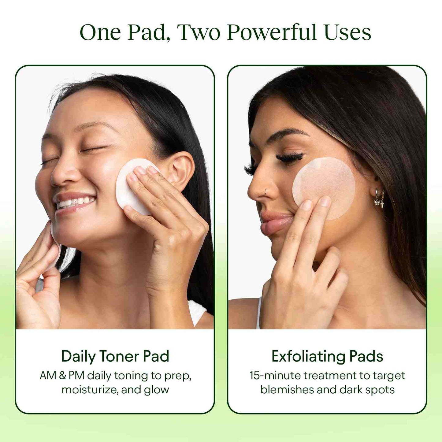 Skin Toning Polish Pads with Hydrating Niacinamide