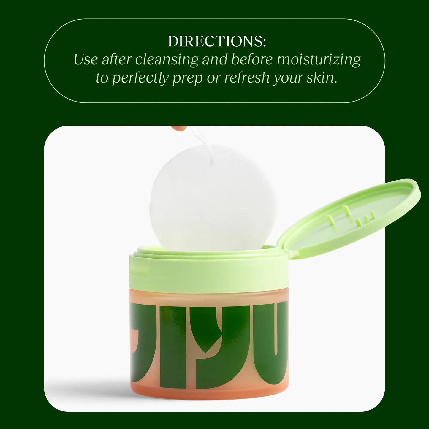 Skin Toning Polish Pads with Hydrating Niacinamide