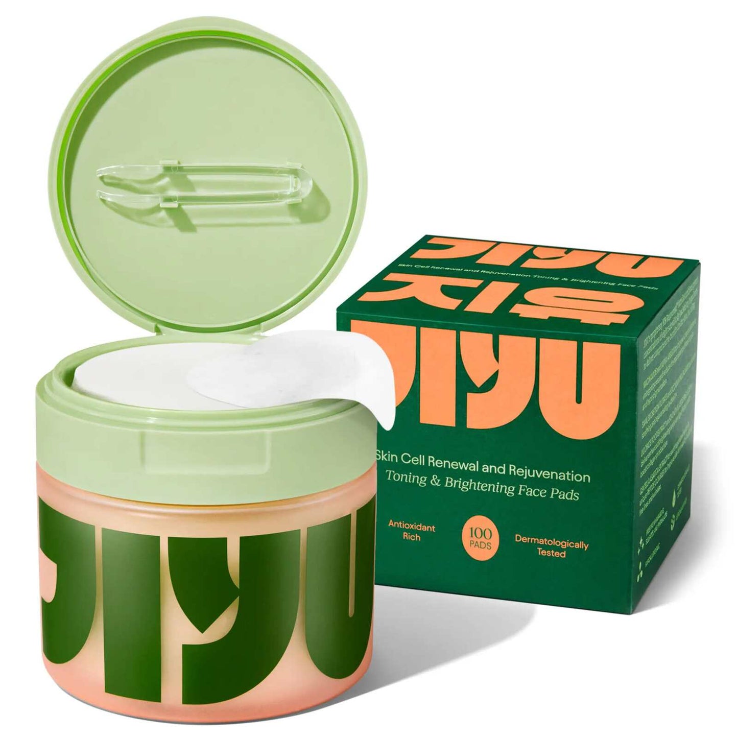 Skin Toning Polish Pads with Hydrating Niacinamide