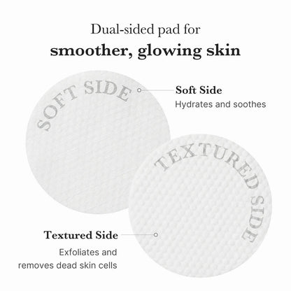 Dual-Textured Pore Tightening Pads & Exfoliating Toner