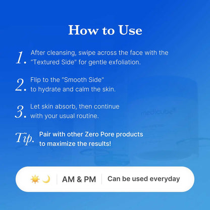 Dual-Textured Pore Tightening Pads & Exfoliating Toner