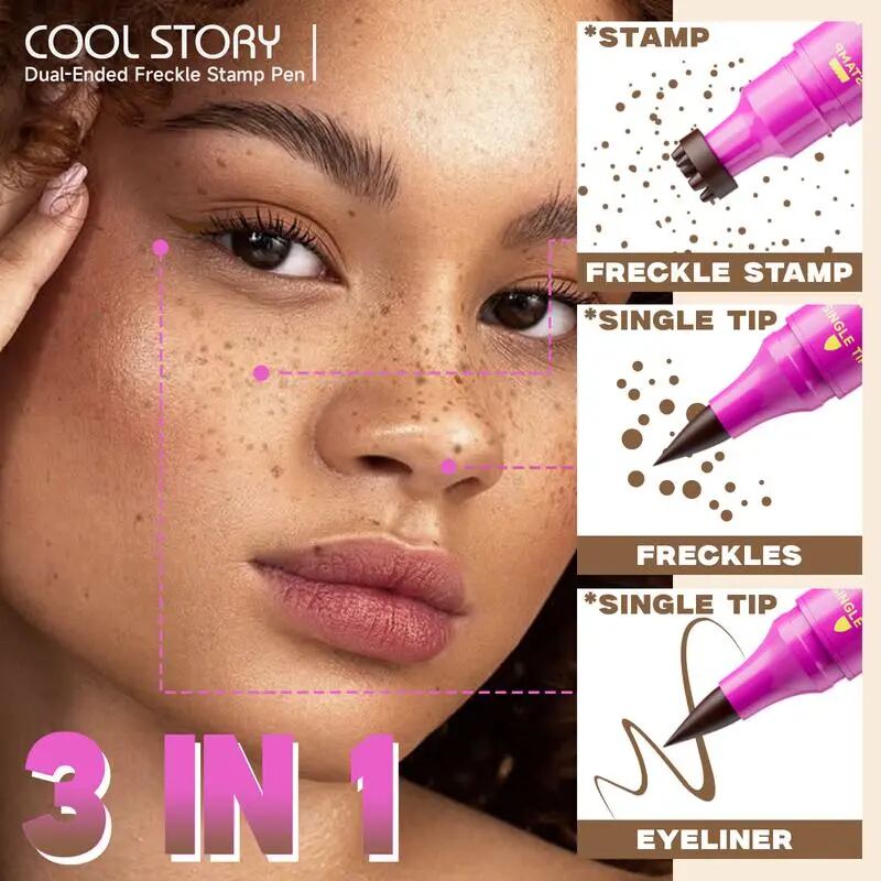 Sunkissed Perfection: Natural-Look Dual-Ended Freckle Pen
