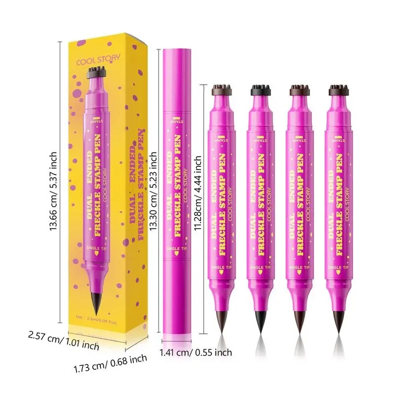 Sunkissed Perfection: Natural-Look Dual-Ended Freckle Pen